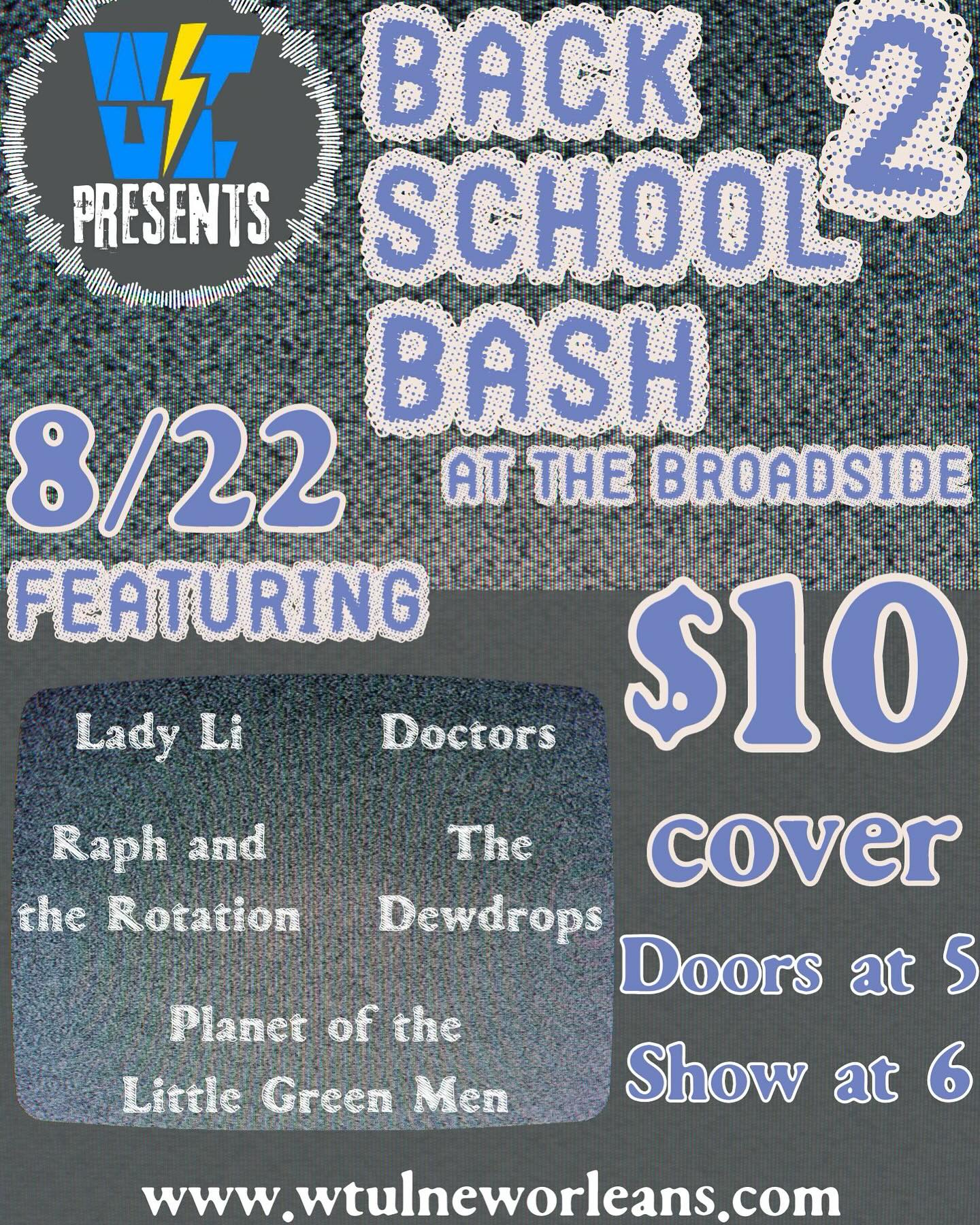 WTUL Back 2 School Bash